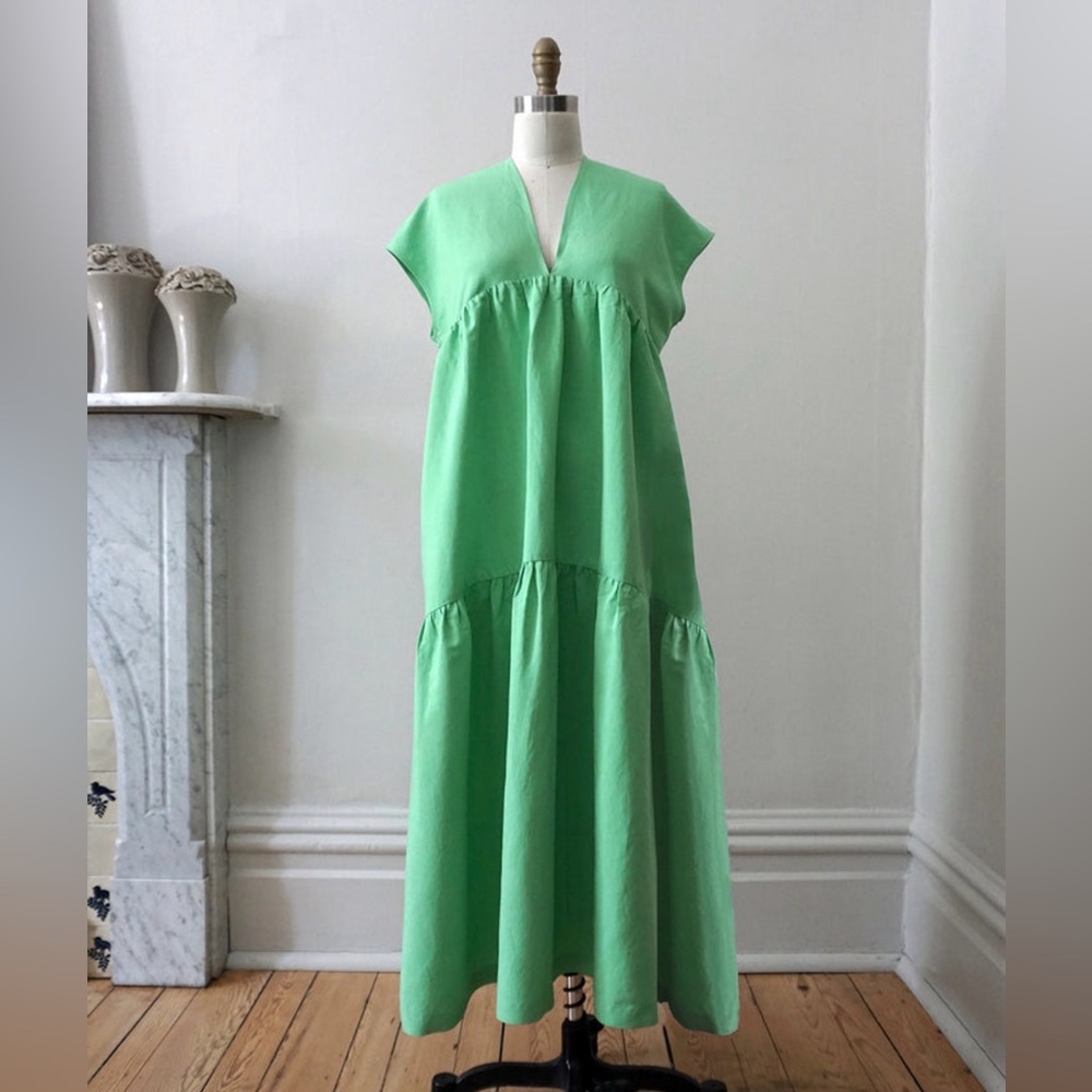 Ursa Minor Gloria Dress in Mint Green